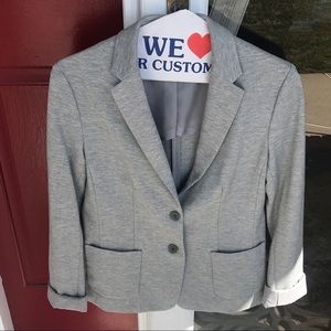 Uniqlo Gray Blazer with Pockets